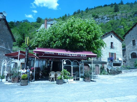 The Auberge de Cascade at St. Chely-du-Tarn