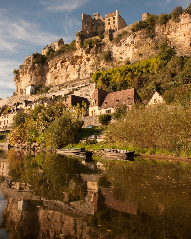 Beynac on the Dordogne river, France